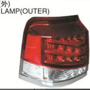 LED Rear Tail Light Assembly Compatible with Lexus LX570, High Intensity Brake Turn Signal Lamp, Pair LED Rear Tail Light Assembly Compatible with Lexus LX570, High Intensity Brake Turn Signal Lamp, Pair
