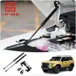 Front Hood Lift Supports Carbon Steel Struts for 2024-2025 Toyota Prado LC250, Engine Hood Shock Absorber Dampers