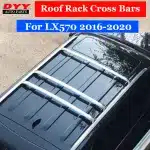 3-Piece Roof Rack Cross Bars Set Compatible with 2016-2020 Lexus LX570, Silver Aluminum Luggage Carrier