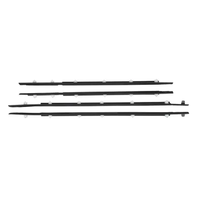 4Pcs Window Weatherstrip Seal Door Belt Molding Trim for Toyota Land Cruiser LC80 FZJ80 1991-1998, Lexus LX450 1996-1998, Replaces 75710-60021 4Pcs Window Weatherstrip Seal Door Belt Molding Trim for Toyota Land Cruiser LC80 FZJ80 1991-1998, Lexus LX450 1996-1998, Replaces 75710-60021