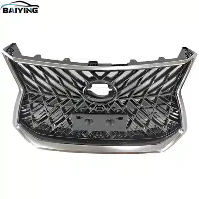 Front Bumper Upper Grille Assembly for 2016-2022 Lexus LX570, Black Finish Replacement Front Bumper Upper Grille Assembly for 2016-2022 Lexus LX570, Black Finish Replacement