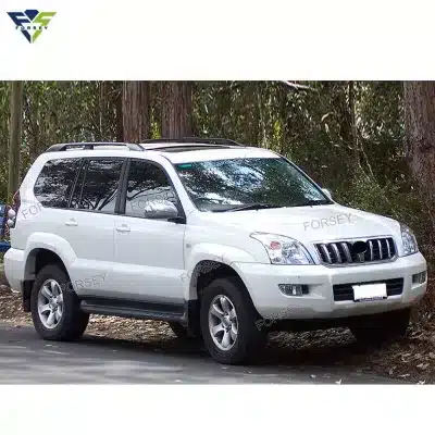 Front Bumper Cover Fascia Replacement for Toyota Land Cruiser Prado FJ120 2003-2009, Unpainted Front Bumper Cover Fascia Replacement for Toyota Land Cruiser Prado FJ120 2003-2009, Unpainted
