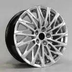 18/20 inch Aluminum Alloy Wheel Hub LX570 Style for Toyota Land Cruiser Prado, Silver Machined Finish