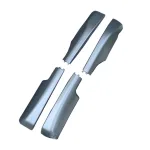 Silver Roof Rack Rail End Cap Decorative Cover for 2022-2024 Toyota Land Cruiser LC300