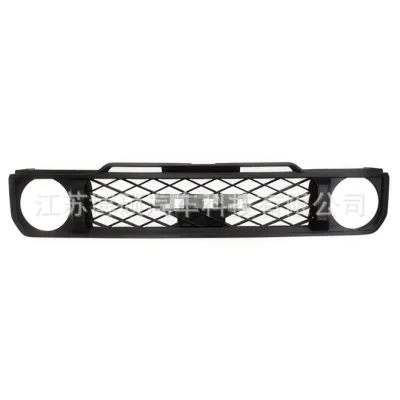 Front Bumper Grille Mesh Replacement for 2024 Toyota Land Cruiser LC76, Durable ABS Plastic Front Bumper Grille Mesh Replacement for 2024 Toyota Land Cruiser LC76, Durable ABS Plastic