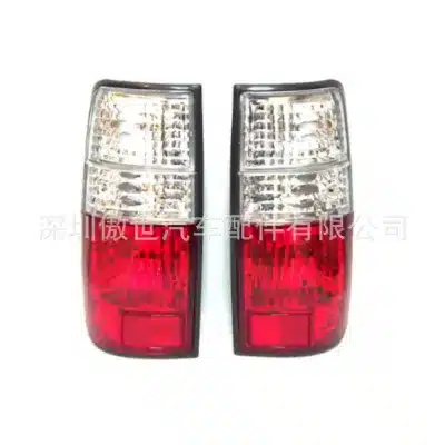 Rear Tail Light Assembly Set Left and Right White/Clear Lens for Toyota Land Cruiser HDJ80 80 Series Rear Tail Light Assembly Set Left and Right White/Clear Lens for Toyota Land Cruiser HDJ80 80 Series
