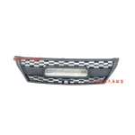 Front Upper Grille with Integrated LED Light for 2008-2012 Lexus LX570, Retrofit Mesh Style, PP Material