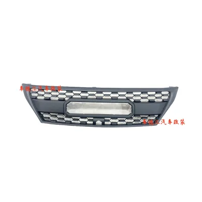 Front Upper Grille with Integrated LED Light for 2008-2012 Lexus LX570, Retrofit Mesh Style, PP Material Front Upper Grille with Integrated LED Light for 2008-2012 Lexus LX570, Retrofit Mesh Style, PP Material