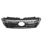 Front Bumper Grille Insert Replacement for 2016 Toyota Land Cruiser Prado FJ150, ABS Plastic