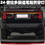 LED Rear Tailgate Through-Light Bar for 2024 Toyota Land Cruiser Prado LC250, Sequential Turn Signal & Brake Assembly