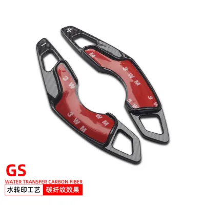 Steering Wheel Shift Paddle Extensions Forged Carbon Fiber Pattern ABS for Lexus GS 250 ES Series, Adhesive Mount Steering Wheel Shift Paddle Extensions Forged Carbon Fiber Pattern ABS for Lexus GS 250 ES Series, Adhesive Mount
