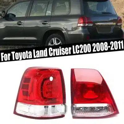 Rear Outer Tail Light Passenger Right Side LED Brake Turn Signal Lamp for Toyota Land Cruiser LC200 FJ200 2008-2011 Rear Outer Tail Light Passenger Right Side LED Brake Turn Signal Lamp for Toyota Land Cruiser LC200 FJ200 2008-2011