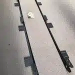 Heavy Duty Carbon Steel Roof Rack Vertical Side Rails for Toyota FJ Cruiser, Reinforced Luggage Rail System
