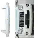 Front Bumper Lip Spoiler Protection Guard for 2010-2013 Toyota Land Cruiser Prado FJ150, ABS Material