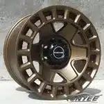 17×9 Inch Off-Road Alloy Wheel Hub 6×139.7 PCD ET0 Bronze Finish for Prado Tank 300 BJ40