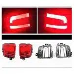 LED Rear Bumper Lights for 2016-2021 Toyota Land Cruiser LC200, Brake Fog Reverse Lamp, IP67 Waterproof