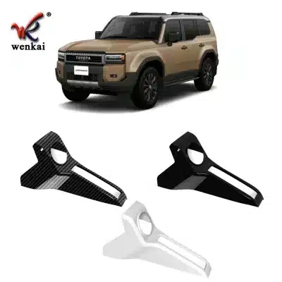 Gear Shift Side Panel Console Trim Cover for 2024 Toyota Prado LC250 Black Wood Grain Interior Accessories, RHD Only Gear Shift Side Panel Console Trim Cover for 2024 Toyota Prado LC250 Black Wood Grain Interior Accessories, RHD Only
