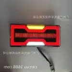 Rear Tail Light Assembly for Toyota Land Cruiser FJ75 LC75 LC79 1985-2020, Passenger and Driver Side