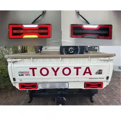 Rear LED Tail Light Assembly for Toyota Land Cruiser LC79 FJ79 Pickup 1984-2007 2021, Brake Parking Signal Lamp Rear LED Tail Light Assembly for Toyota Land Cruiser LC79 FJ79 Pickup 1984-2007 2021, Brake Parking Signal Lamp