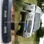 Front Bumper Cover Fascia Replacement for Toyota Land Cruiser FJ100 LC100 1998-2006, Unfinished PP Material