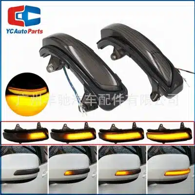 LED Side Mirror Sequential Turn Signal Light Smoked Lens Flowing Indicator for Toyota Prado FJ150 2010-2020 & Land Cruiser FJ200 2013-2020 LED Side Mirror Sequential Turn Signal Light Smoked Lens Flowing Indicator for Toyota Prado FJ150 2010-2020 & Land Cruiser FJ200 2013-2020