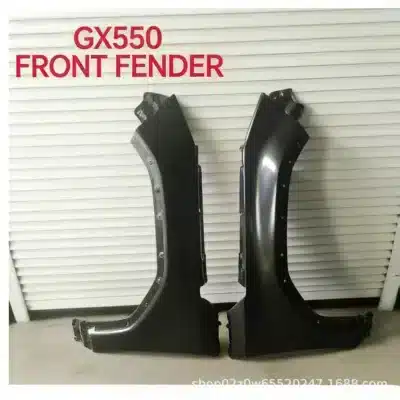Front Fender Flares Body Kit Replacement for Lexus GX550, Durable ABS Plastic Front Fender Flares Body Kit Replacement for Lexus GX550, Durable ABS Plastic