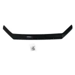 Hood Bug Deflector Sandstone Shield Guard Matte Black for 2018 Toyota Land Cruiser Prado FJ150