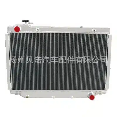 4-Row All-Aluminum Performance Radiator for Toyota Land Cruiser 80 Series FJ80R FZJ80R 4.5L MT 1987-2006