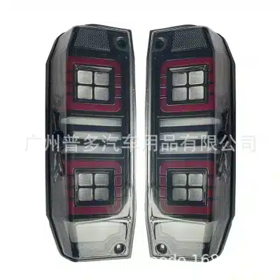 LED Rear Tail Light Assembly Compatible with Toyota Land Cruiser LC71 LC78 FJ71 FJ78, Smoked Brake Lamp Pair LED Rear Tail Light Assembly Compatible with Toyota Land Cruiser LC71 LC78 FJ71 FJ78, Smoked Brake Lamp Pair