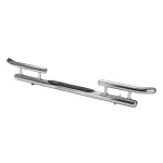 Rear Bumper Guard Single-Tube Stainless Steel Bull Bar for 2003-2009 Toyota Land Cruiser Prado FJ120 Off-Road