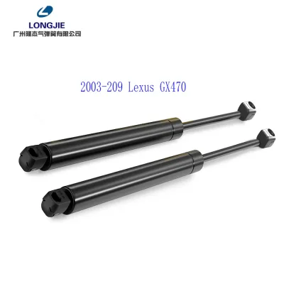 Hood and Tailgate Gas Spring Lift Support Rods for 2003-2009 Lexus GX470, 4-Piece Set Hood and Tailgate Gas Spring Lift Support Rods for 2003-2009 Lexus GX470, 4-Piece Set