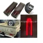 LED Tail Light Assembly for Toyota Land Cruiser FJ70 FJ75 Pickup Truck 1984-2015, Pair