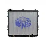 Engine Cooling Radiator Aluminum-Plastic for Toyota Land Cruiser 2008-2021 5.7 V8 & Lexus LX570, OEM 16400-50380 DPI 13080