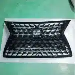 Front Center Radiator Grille Assembly for 2014-2023 Lexus GX460, ABS Chrome/Black Upgrade, OE 53101-60G40