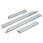 Matte Black Side Door Body Molding Trim Kit for 2024 Toyota Prado LC250, Exterior Protective Slats Set