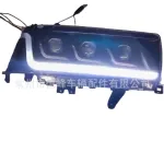 LED Upgrade Headlights Assembly for 1993 Toyota Land Cruiser FJ80 FJ82 4500, IP67 Waterproof, Clear PC Lens