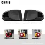 Full LED Tail Lights Assembly Replacement for 2007-2021 Toyota FJ Cruiser, Smoked Lens Rear Brake Lamps Pair