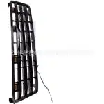 Front Bumper Radiator Grille Replacement for Toyota Land Cruiser Prado FJ90 3400, ABS Plastic Off-Road Style