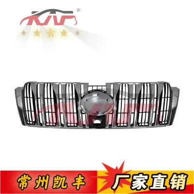 Front Bumper Radiator Grille with Camera Hole for Toyota Land Cruiser Prado FJ150 2010-2013, OE 53101-60C00 Front Bumper Radiator Grille with Camera Hole for Toyota Land Cruiser Prado FJ150 2010-2013, OE 53101-60C00