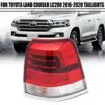 Rear Inner Left Tail Light LED Brake Reverse Lamp Assembly for 1998-2007 Toyota Land Cruiser FJ100 & Lexus LX470