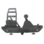 Heavy Duty Steel Rear Bumper Assembly for 2007-2020 Toyota FJ Cruiser, Off-Road Competitive Model