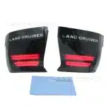 LED Rear Bumper Lights for 2024 Toyota Prado LC250, Smoked Triple Function Tail Brake Turn Signal Lamps