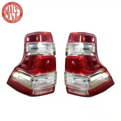 Rear Tail Light Brake Lamp Assembly for 2014-2017 Toyota Land Cruiser Prado FJ15, Right Side Passenger, Replaces 81551-60B50