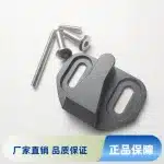 Rear Tailgate Stopper Anti-Rattle Door Latch Wedge for Toyota Prado FJ Cruiser RAV4 GX470, Aluminum Alloy Black