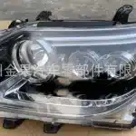 LED Headlight Assembly with Sequential Turn Signal White Housing for 2014-2019 Lexus GX460