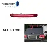 High Mount Center Brake Light 81570-60061 for Lexus LX470 & Toyota Land Cruiser LC100, Rear Third Stop Lamp