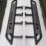 Off-Road Three-Tube Side Steps Running Boards for Toyota FJ Cruiser, Heavy Duty Pedal Beam Rock Sliders
