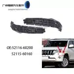 Front Bumper Retainer Mounting Bracket Side Support for Toyota Land Cruiser Prado FJ150 2010-2020, Replaces 52116-60200 52115-60160