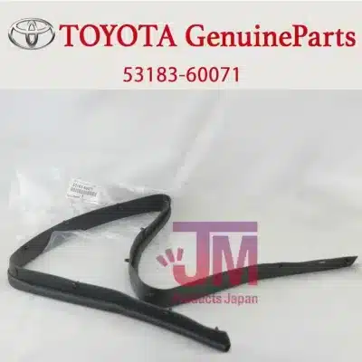 Engine Hood Sealing Strip for 1998-2007 Toyota Land Cruiser LC100, OE 53183-60071 Engine Cover Weatherstrip Engine Hood Sealing Strip for 1998-2007 Toyota Land Cruiser LC100, OE 53183-60071 Engine Cover Weatherstrip