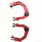 Reinforced Aluminum Alloy Front Upper Control Arm Kit for Toyota Land Cruiser FJ and LC200 Series, Off-Road Lift Correction